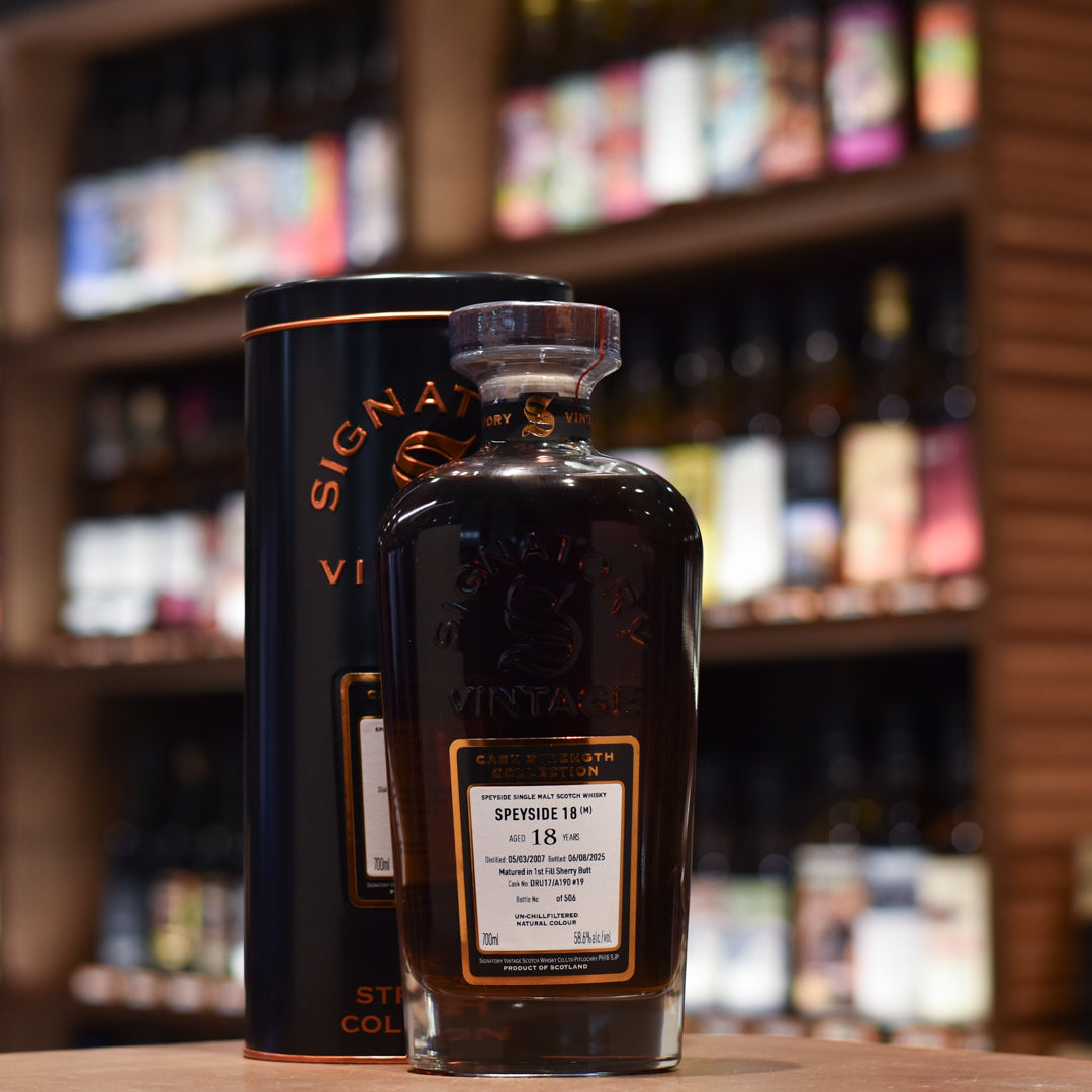 Signatory - Speyside (M) 18 Year Old 2007 Cask DRU17 A190 #19