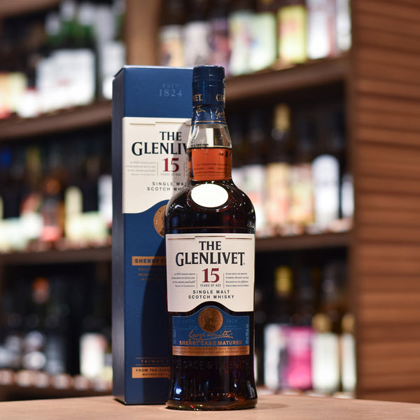 Glenlivet 15 Year Old Sherry Cask Matured Whisky | The Rare Malt