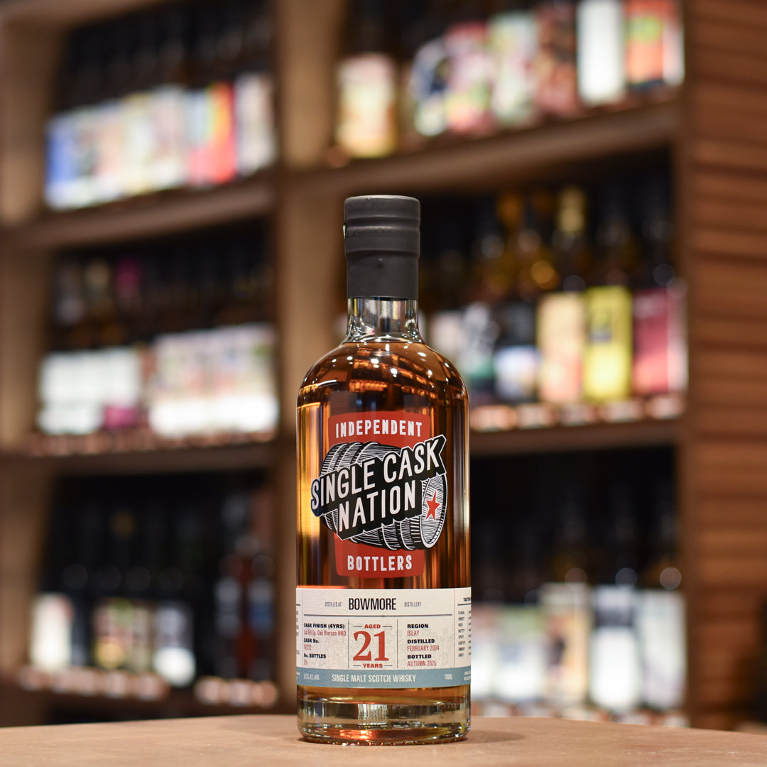 Single Cask Nation - Bowmore 21 Year Old 2004 Cask 161212