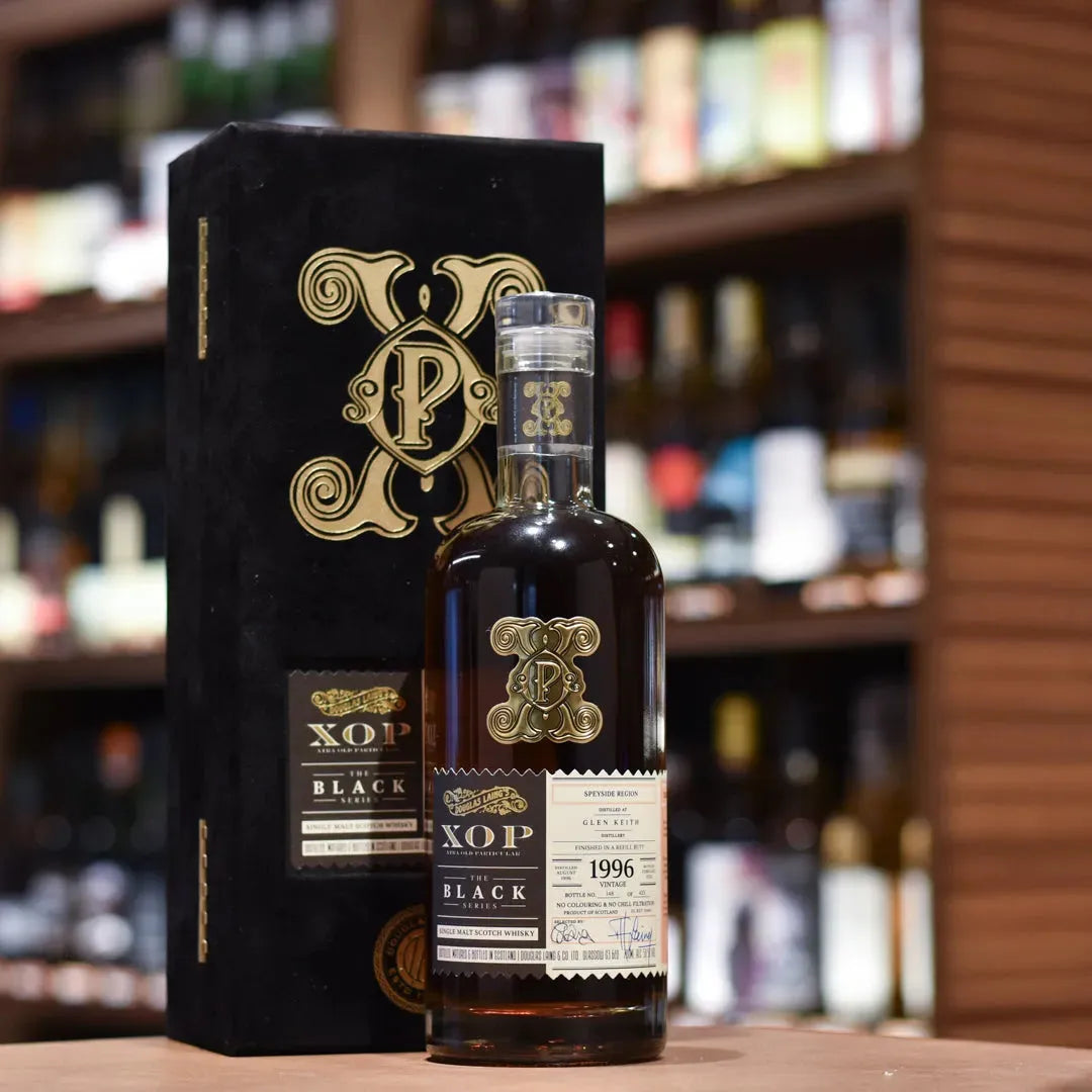 XOP - Glen Keith 25 Year Old 1996 The Black Series Cask DL 15466