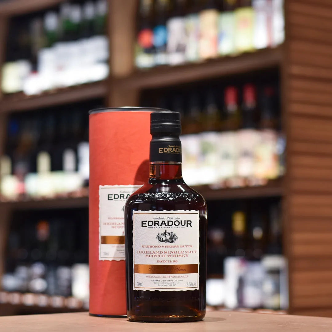 Edradour 12 Year Old Oloroso Sherry Butts Cask Strength Batch 6