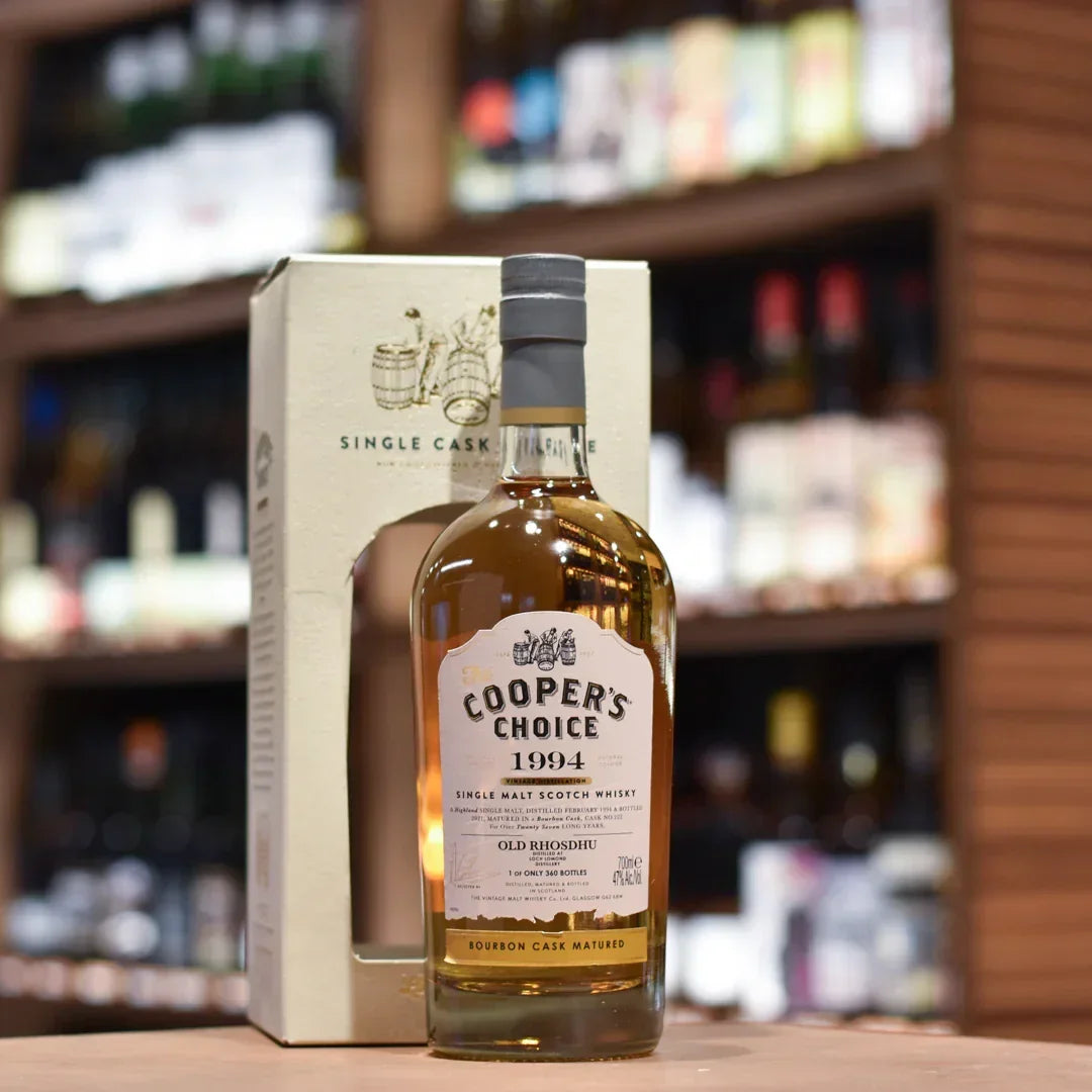 Cooper's Choice - Old Rhosdhu (Loch Lomond) 27 Year Old 1994 Cask 222