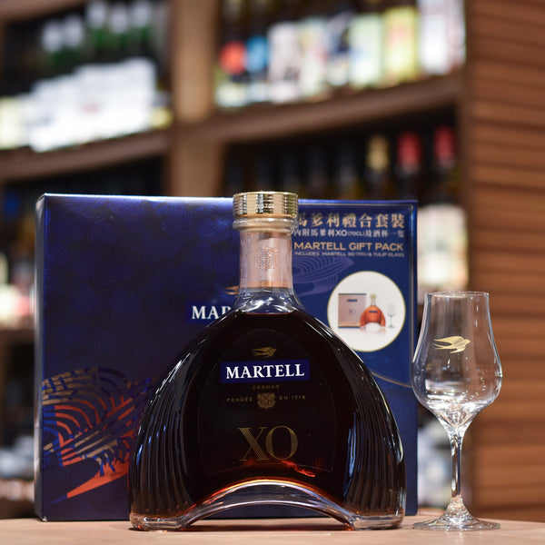 Martell XO Cognac Gift Set with Glass | The Rare Malt