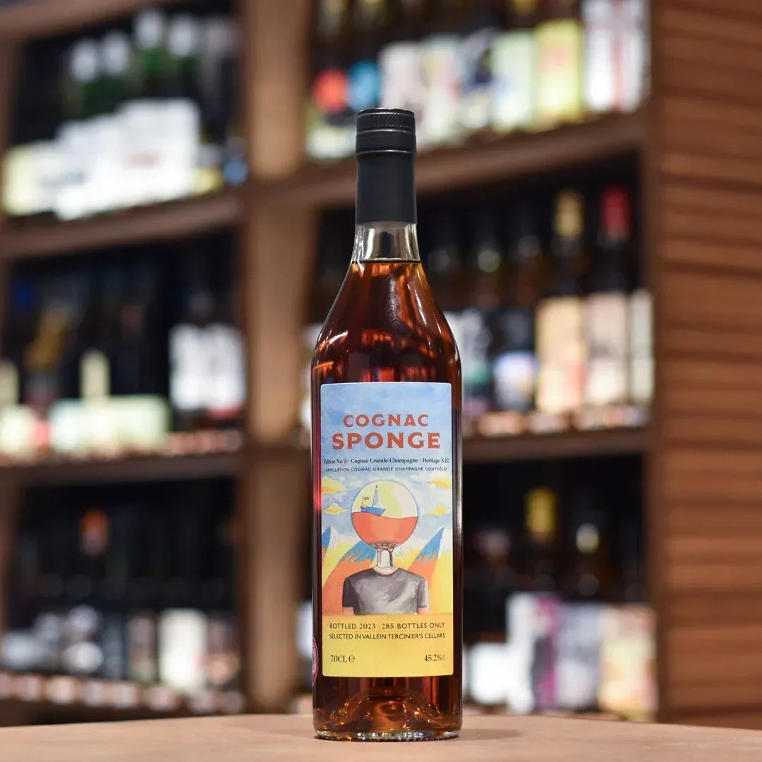 Cognac Sponge - Vallein Tercinier 60 Year Old 1962 N.62 Cognac Grande Champagne