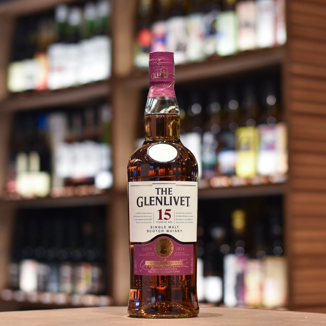 Glenlivet 15 Year Old First Fill Sherry Distillery Exclusive