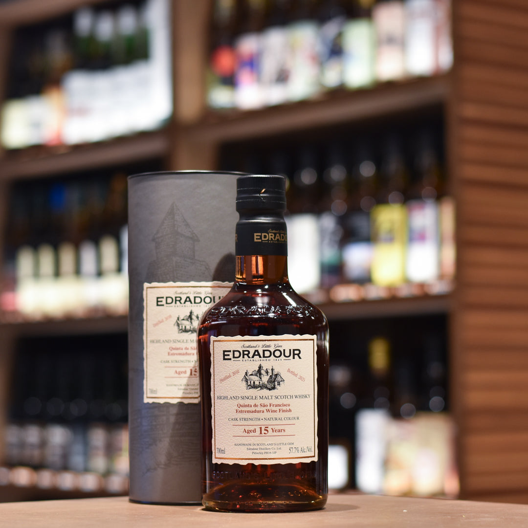 Edradour 15 Year Old 2010 Quinta de São Francisco Estremadura Wine Finish