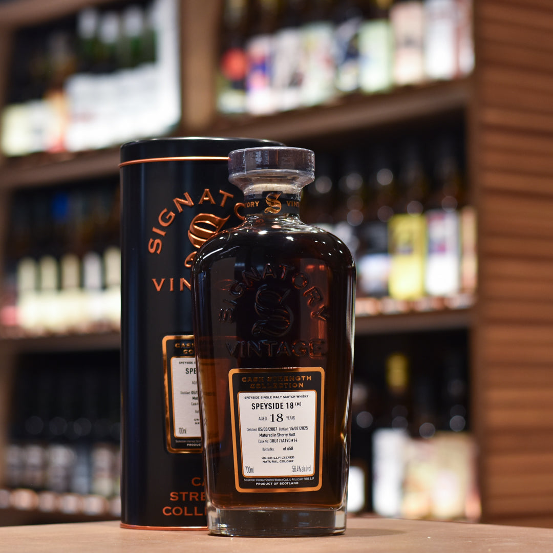 Signatory - Speyside (M) 18 Year Old 2005 Cask DRU17 A190 #14