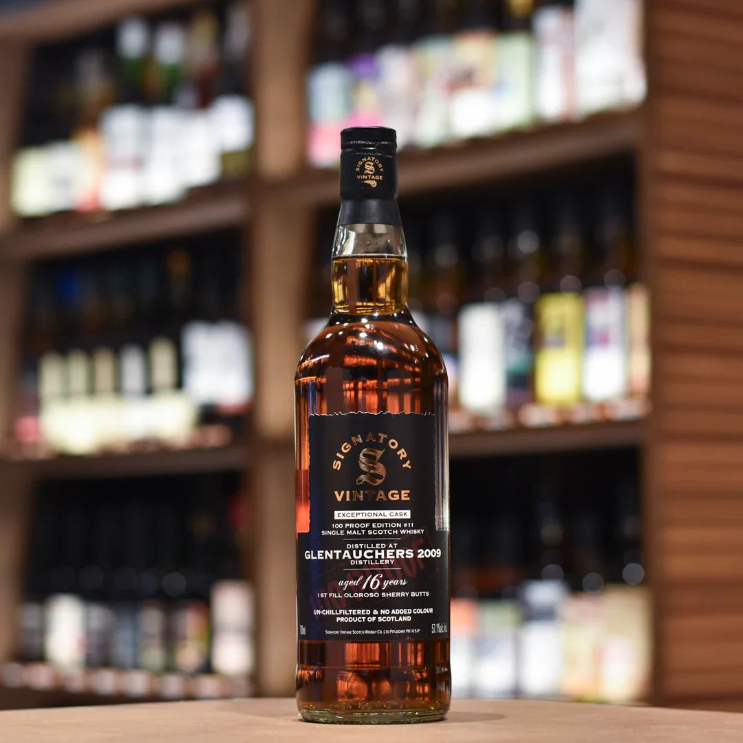 Signatory - Glentauchers 16 Year Old 2009 100 Proof Exceptional Cask #11