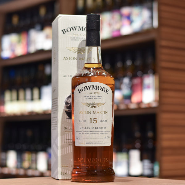 Bowmore 15 Year Old Golden & Elegant Aston Martin Edition