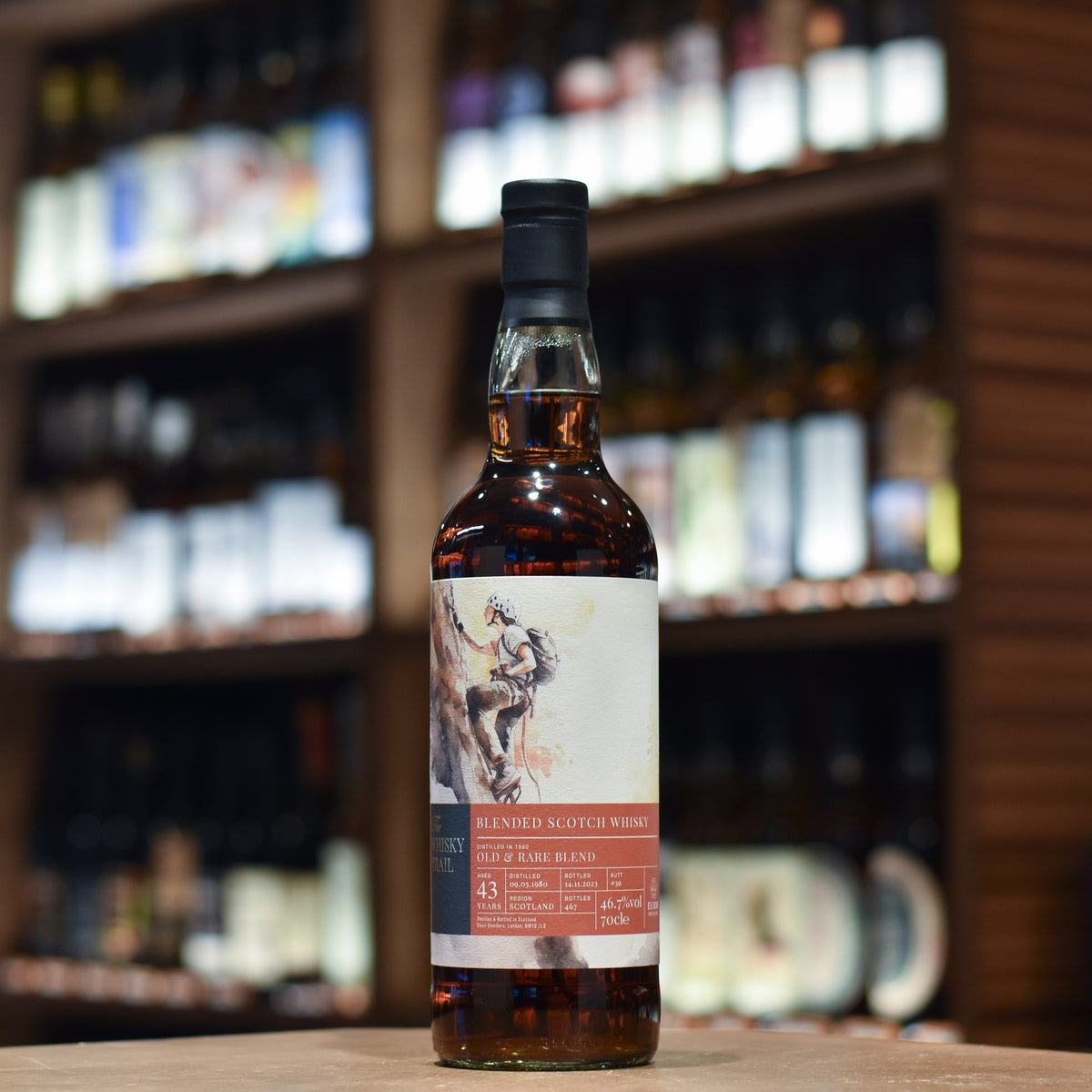 Elixir Distillers - Blended Scotch 43 Year Old 1980 The Whisky Trail Old & Rare Blend Sherry Butt 39