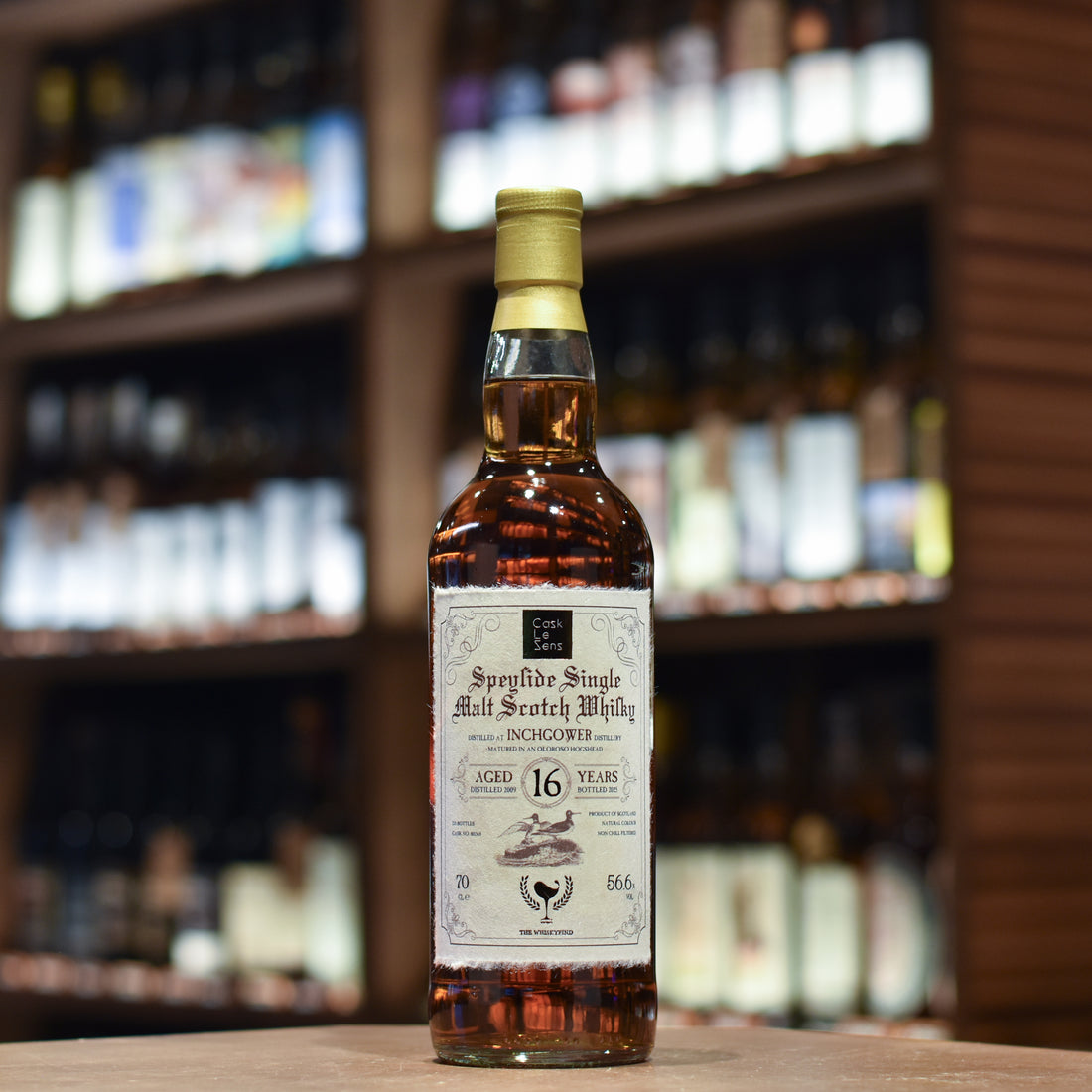 The Whiskyfind - Inchgower 16 Year Old 2009 Joint Bottling with Cask Le Sens Cask 801568