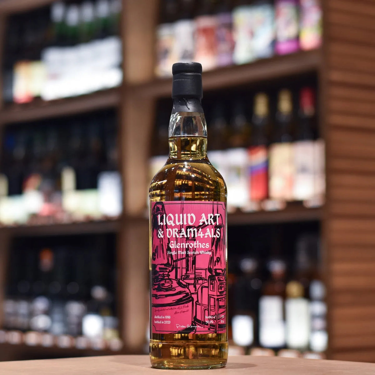 Liquid Art - Glenrothes 23 Year Old 1996 Bourbon Cask
