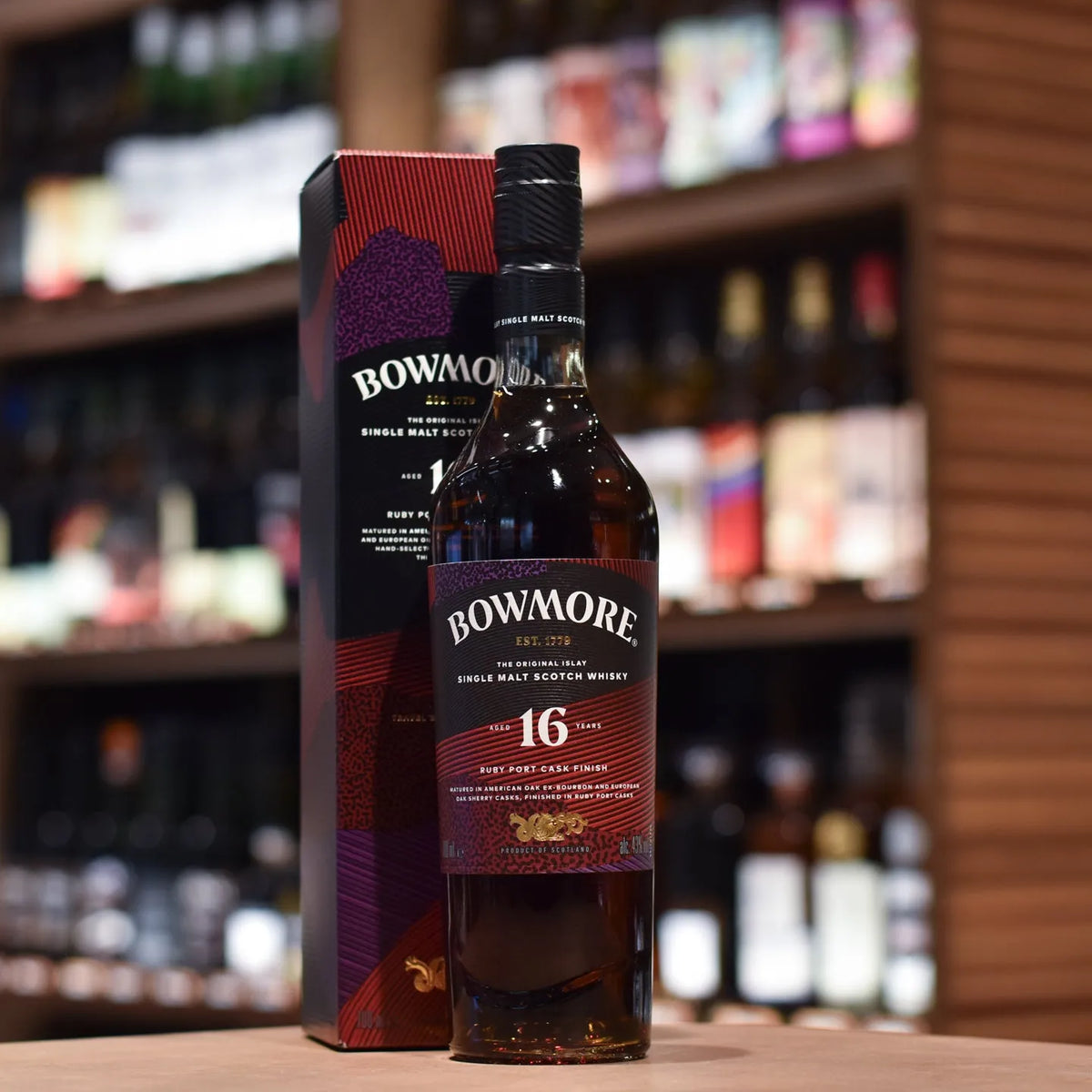 Bowmore 16 Year Old Ruby Port Cask Finish