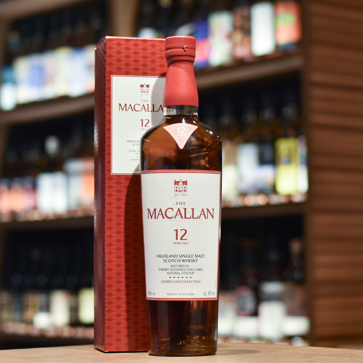 Macallan 12 Year Old Sherry Oak (Imperfect Label)