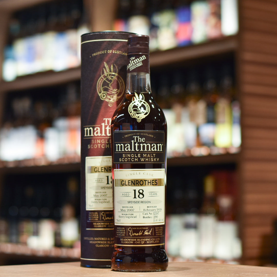 The Maltman - Glenrothes 18 Year Old 2007 Cask 12267