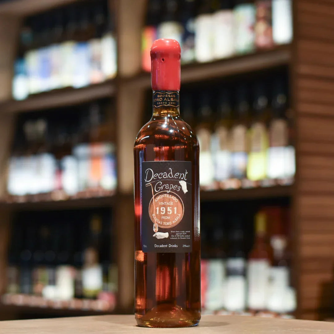 Decadent Grapes - Toro Albala 1951 Amontillado Sherry