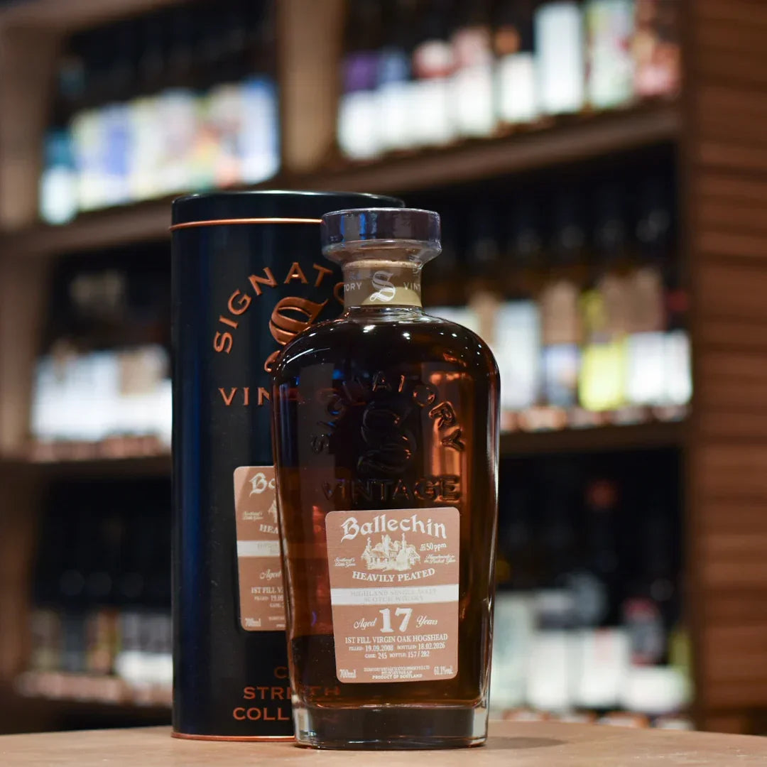 Signatory - Ballechin (Peated Edradour) 17 Year Old 2008 Cask Strength Cask 245