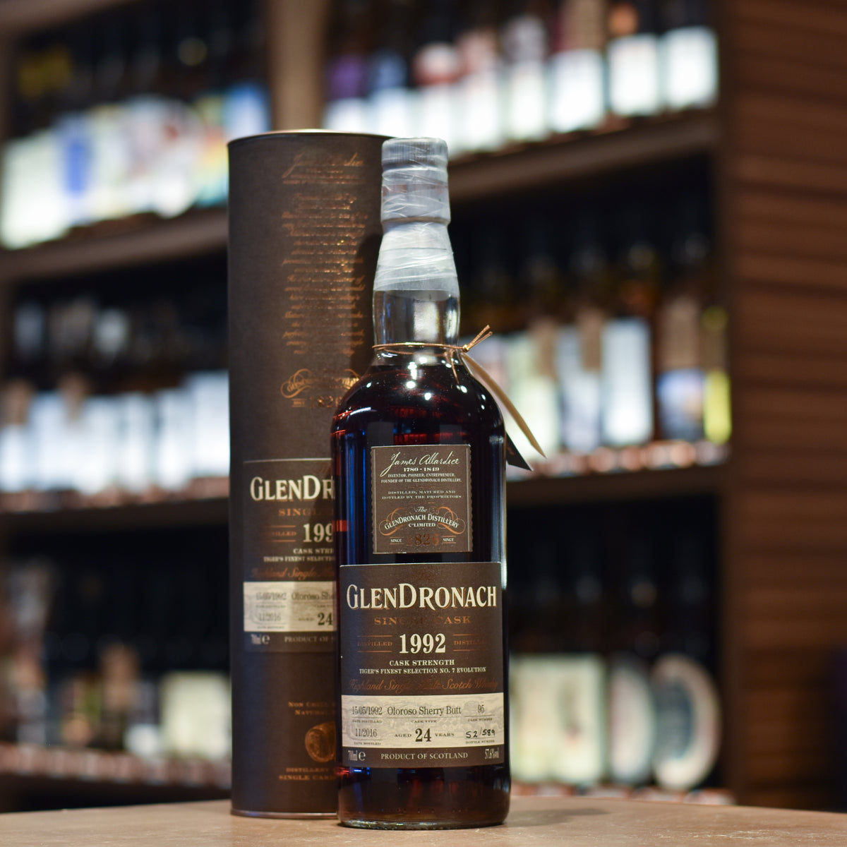 Glendronach 24 Year Old 1992 Tiger's Finest Selection x The Rare Malt Cask 95 (Low Level)