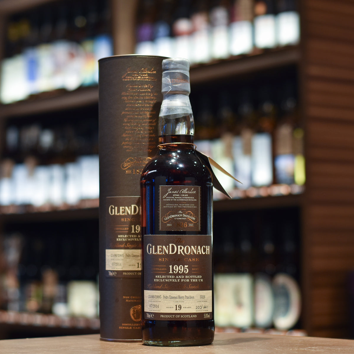 Glendronach 19 Year Old 1995 UK Exclusive Cask 3326