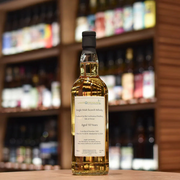 Liquid Treasures - Arran 10 Year Old 2014 Cask 3443