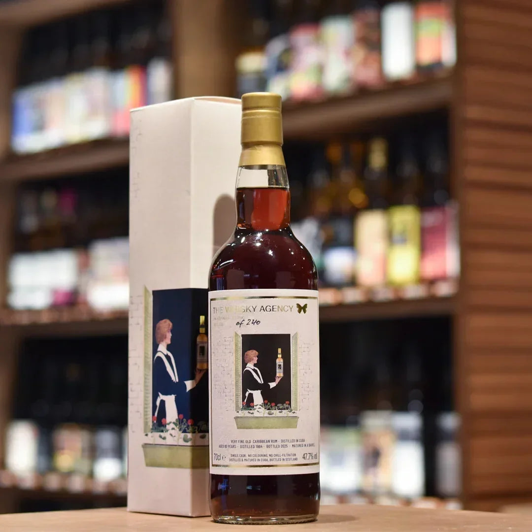 The Whisky Agency - Cuban Rum 60 Year Old 1964 Wave Farewell to 2025