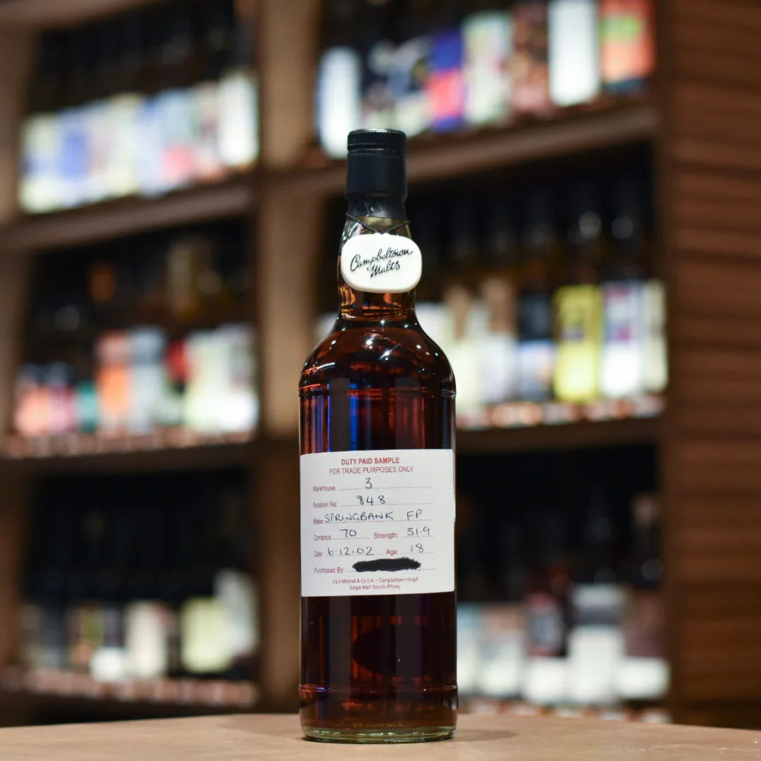 Springbank 18 Year Old 2002 Duty Paid Fresh Port Cask (51.9%)