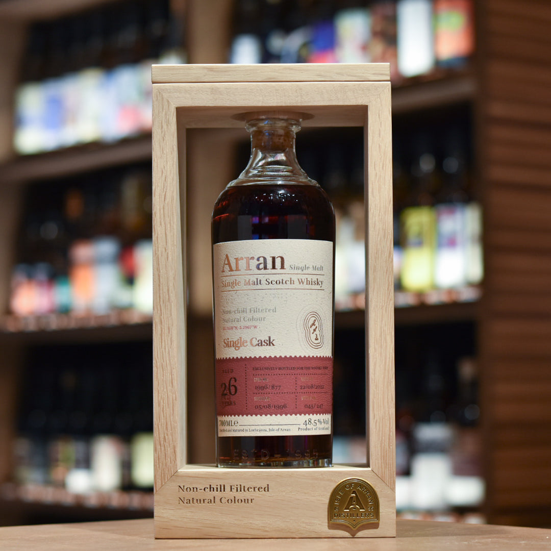 Arran 26 Year Old 1996 for The Whisky Shop 30th Anniversary Cask 1996/877