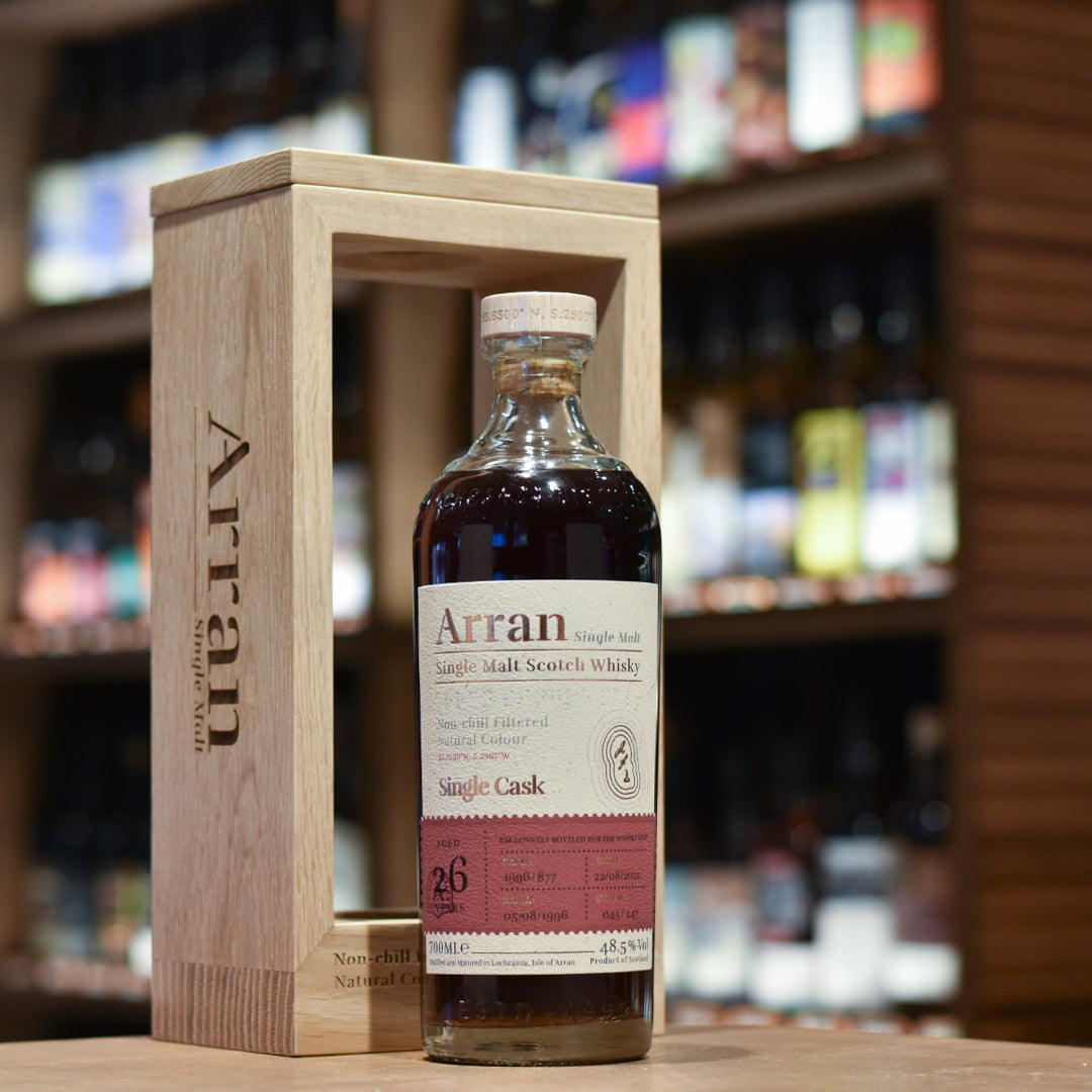 Arran 26 Year Old 1996 for The Whisky Shop 30th Anniversary Cask 1996/877