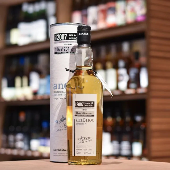 Ancnoc 2007-2023 Germany Exclusive Cask 632 - The Rare Malt