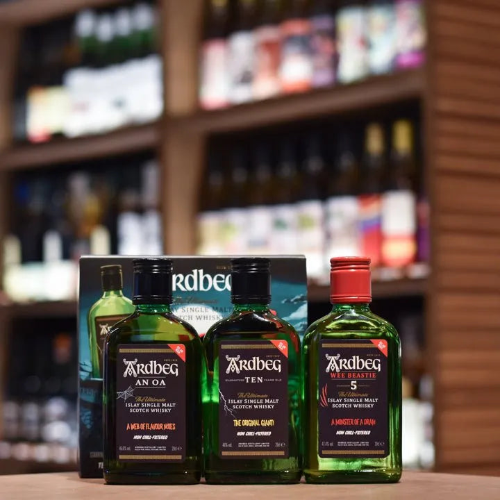 Ardbeg Monsters of Smoke Set - The Rare Malt