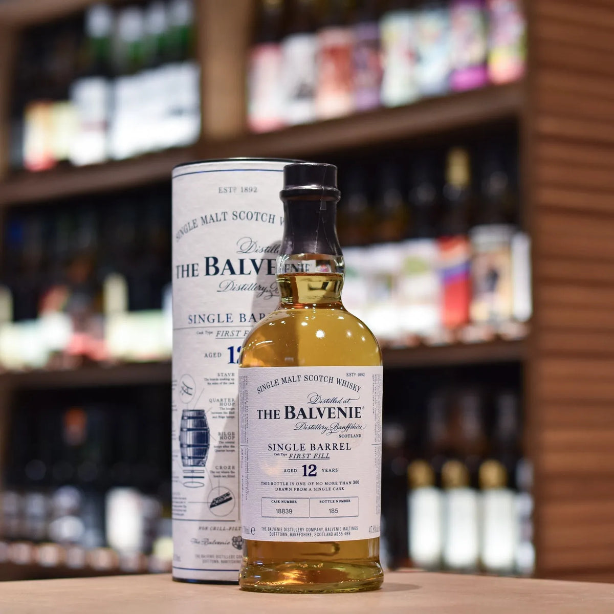 Balvenie 12 Year Old Single Barrel First-fill Bourbon Cask - The Rare Malt