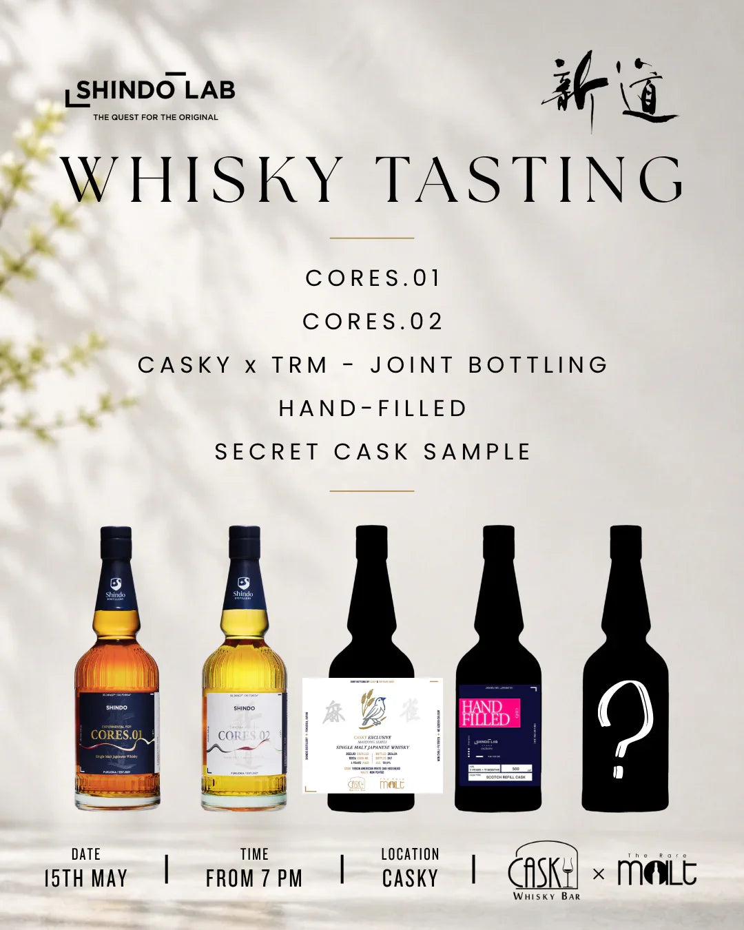新道 Shindo - Casky x TRM Tasting