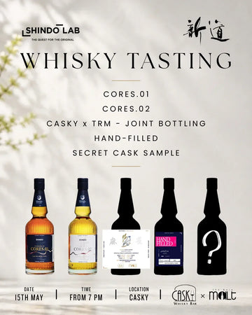 新道 Shindo - Casky x TRM Tasting | Classic Japanese Whisky | The
