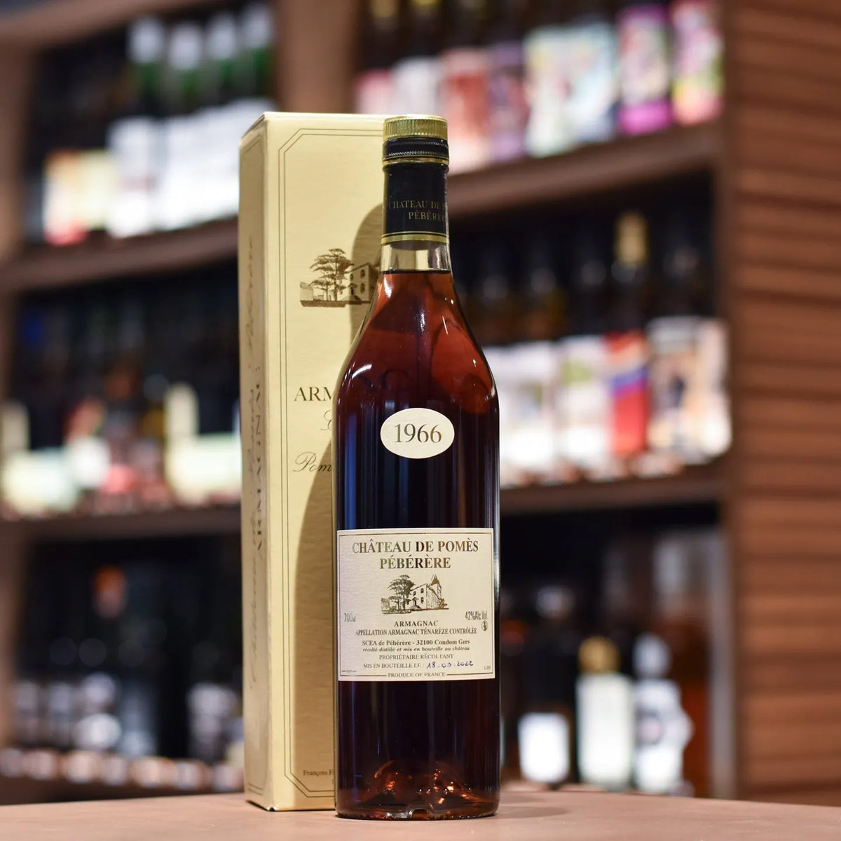 Chateau de Pomes Peberere 1966 - 2022 Armagnac - The Rare Malt