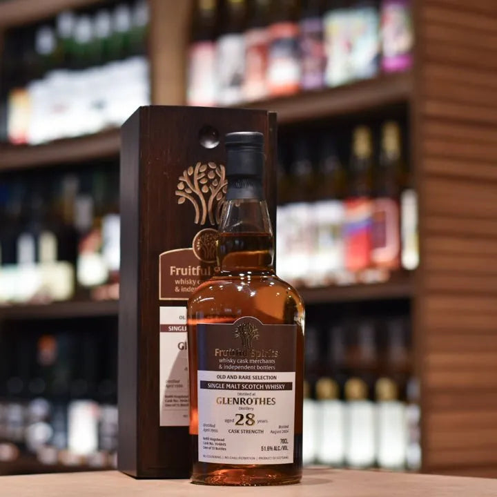 Fruitful Spirits - Glenrothes 28 Year Old Cask 704845 - The Rare Malt