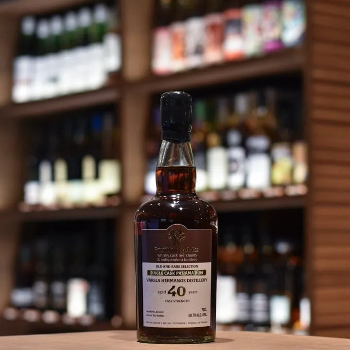 Fruitful Spirits - Varela Hermanos 40 Year Old Rum Singe Cask 82-009 - The Rare Malt