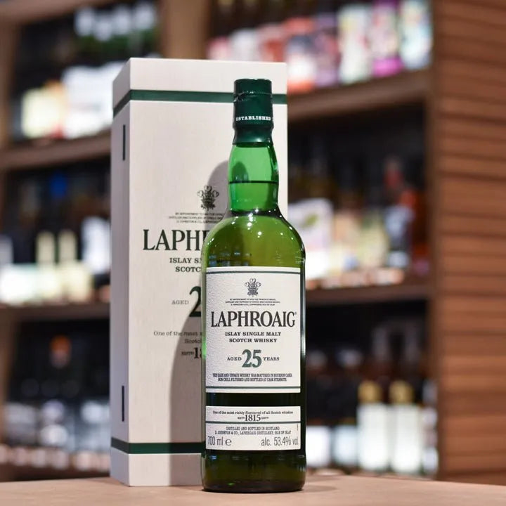 Laphroaig 25 Year Old Cask Strength 2022 Release - The Rare Malt