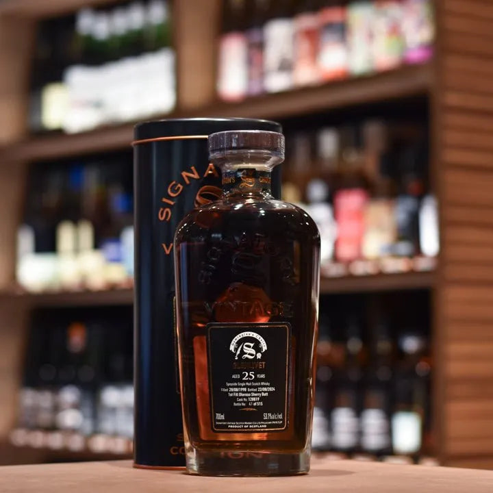 Signatory - Glenlivet 25 Year Old 1998 Symington’s Choice Cask 128819 - The Rare Malt
