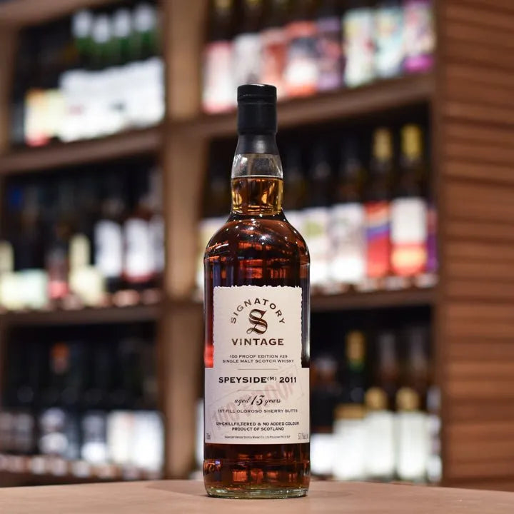 Signatory - Speyside (M) 13 Year Old 2011 100 Proof - The Rare Malt