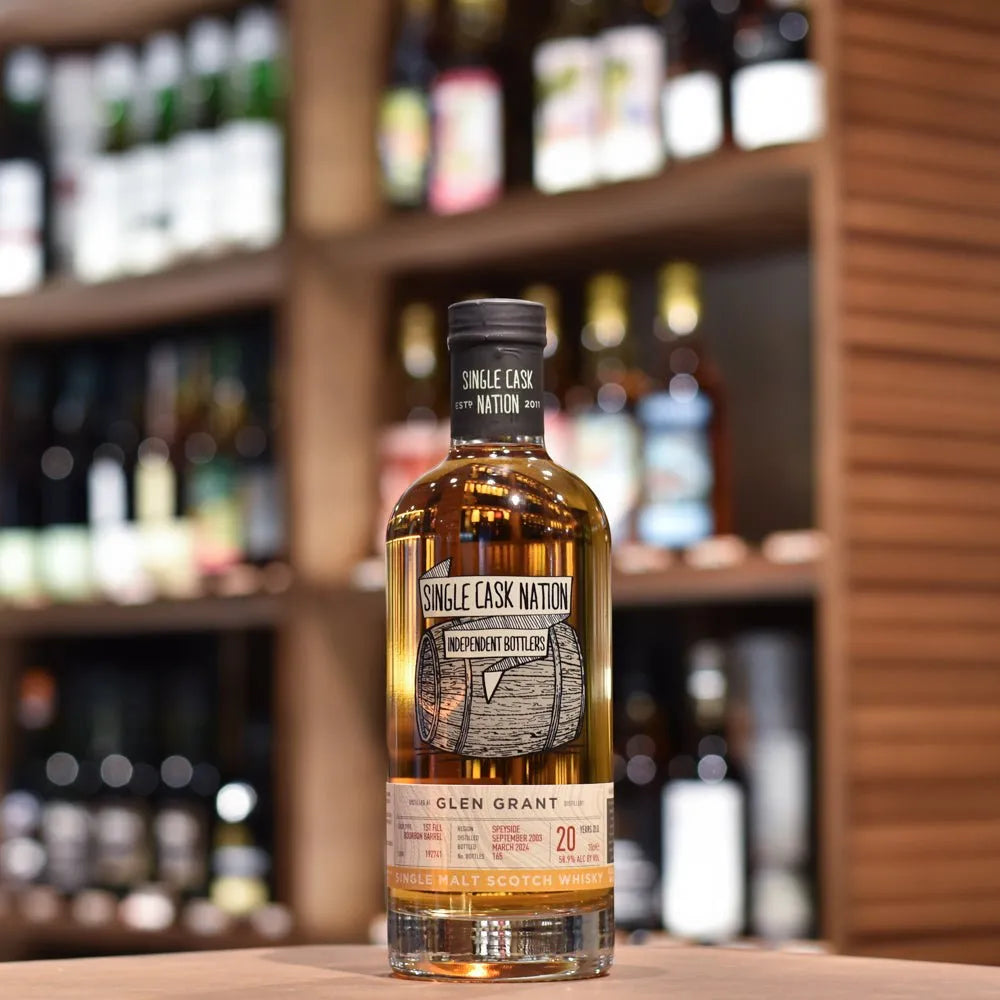 Single Cask Nation - Glen Grant 20 Year Old 2003 Cask 192741 - The Rare Malt