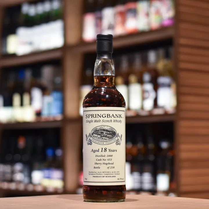 Springbank 18 Year Old 2000 Sherry Hogshead 653 - The Rare Malt