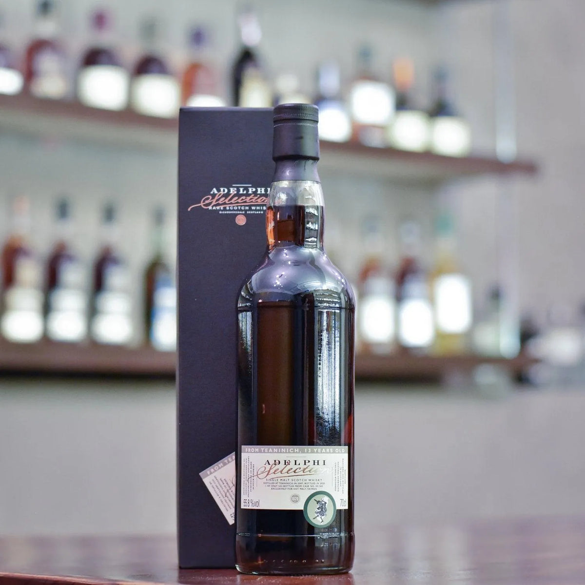Adelphi - Teaninich 13 Year Old 2007 Taiwan Exclusive Cask 301265 - The Rare Malt