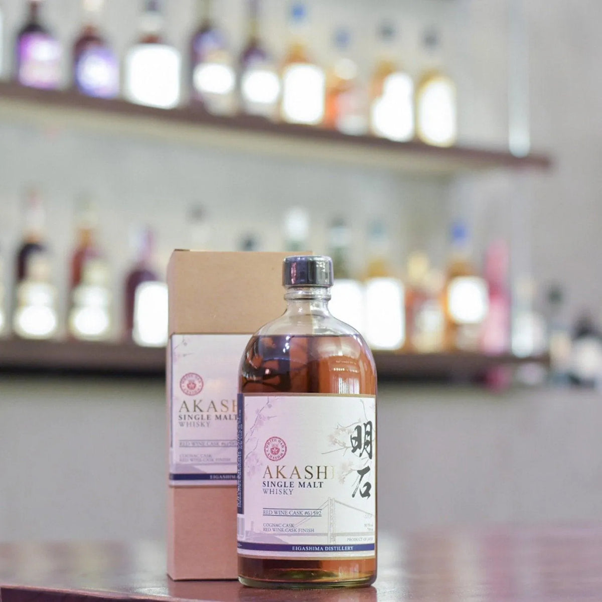Akashi Red Wine Cask Finish Cask 61592 - The Rare Malt