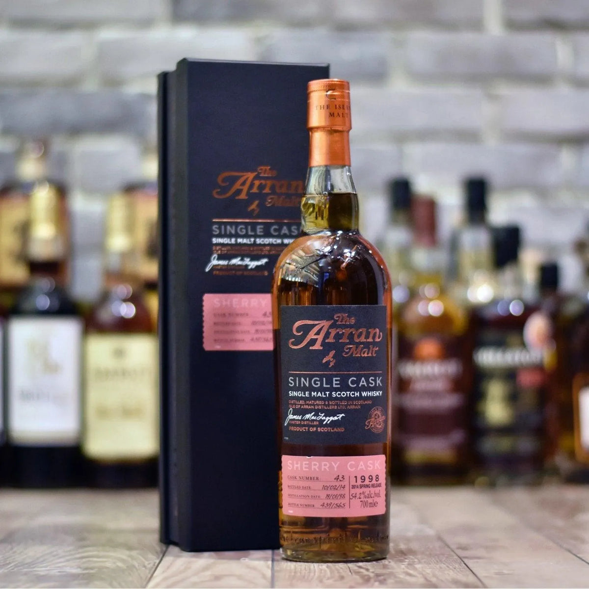 Arran 16 Year Old 1998 Spring Release Sherry Cask 43 - The Rare Malt
