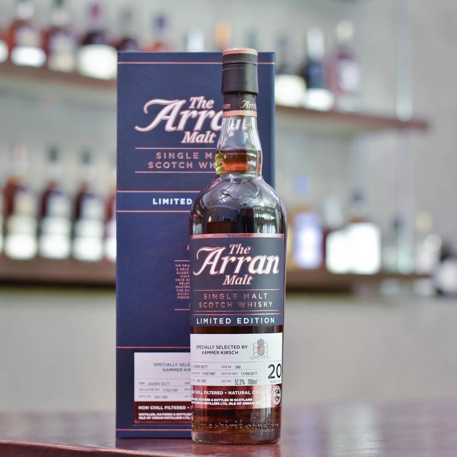 Arran 20 Year Old 1997 for Kammer Kirsch Cask 240 - The Rare Malt