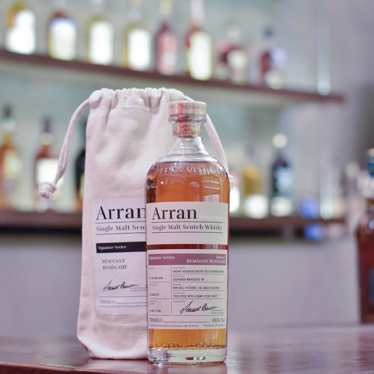 Arran Remnant Renegade Signature Series Edition 1 - The Rare Malt