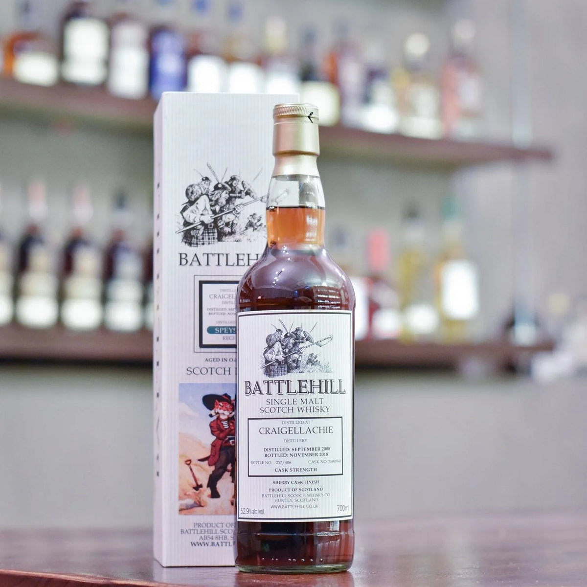 Battlehill - Craigellachie 10 Year Old 2009 Tiger's Finest Selection Cask75900943 - The Rare Malt