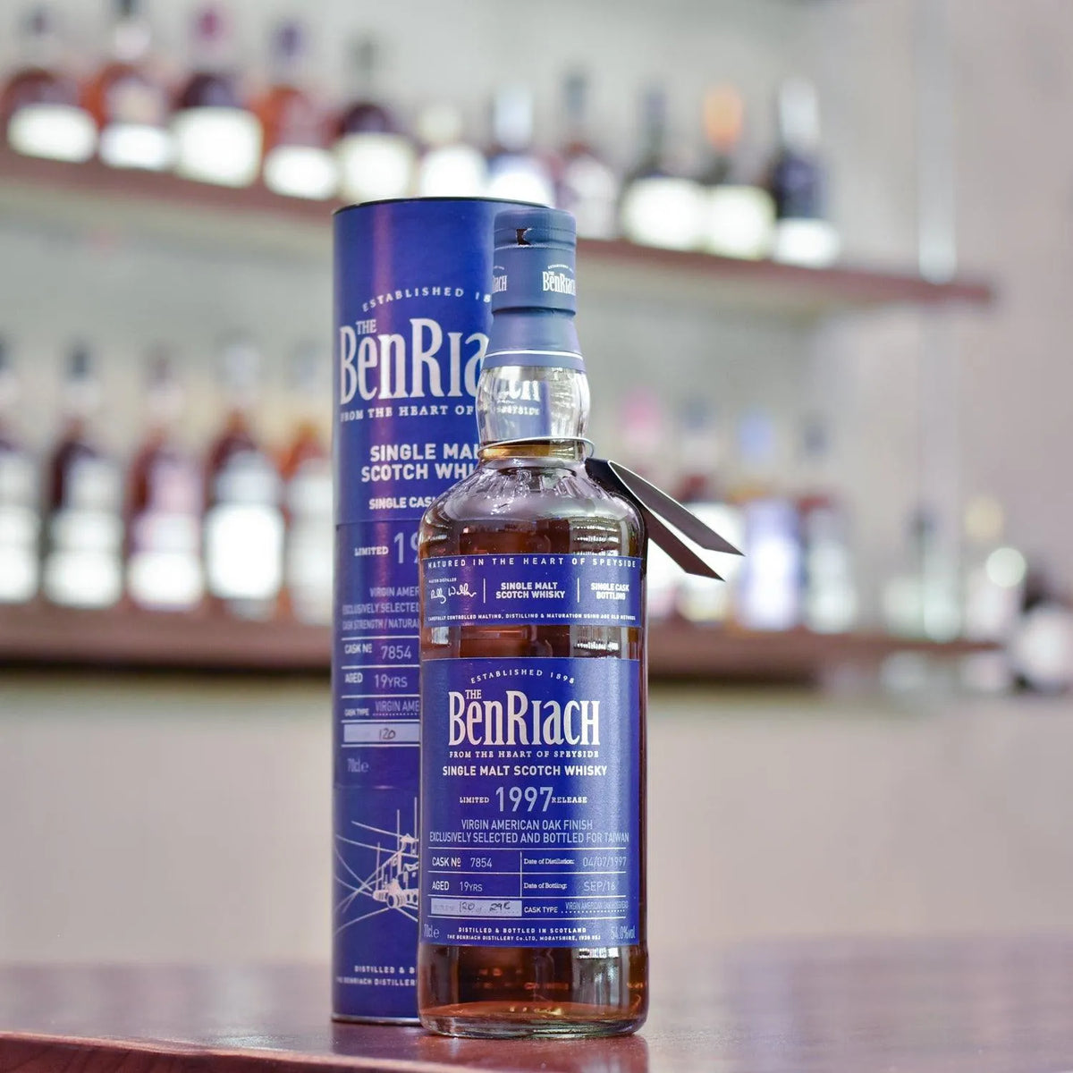 Benriach 19 Year Old 1997 Taiwan Exclusive Cask 7854 - The Rare Malt
