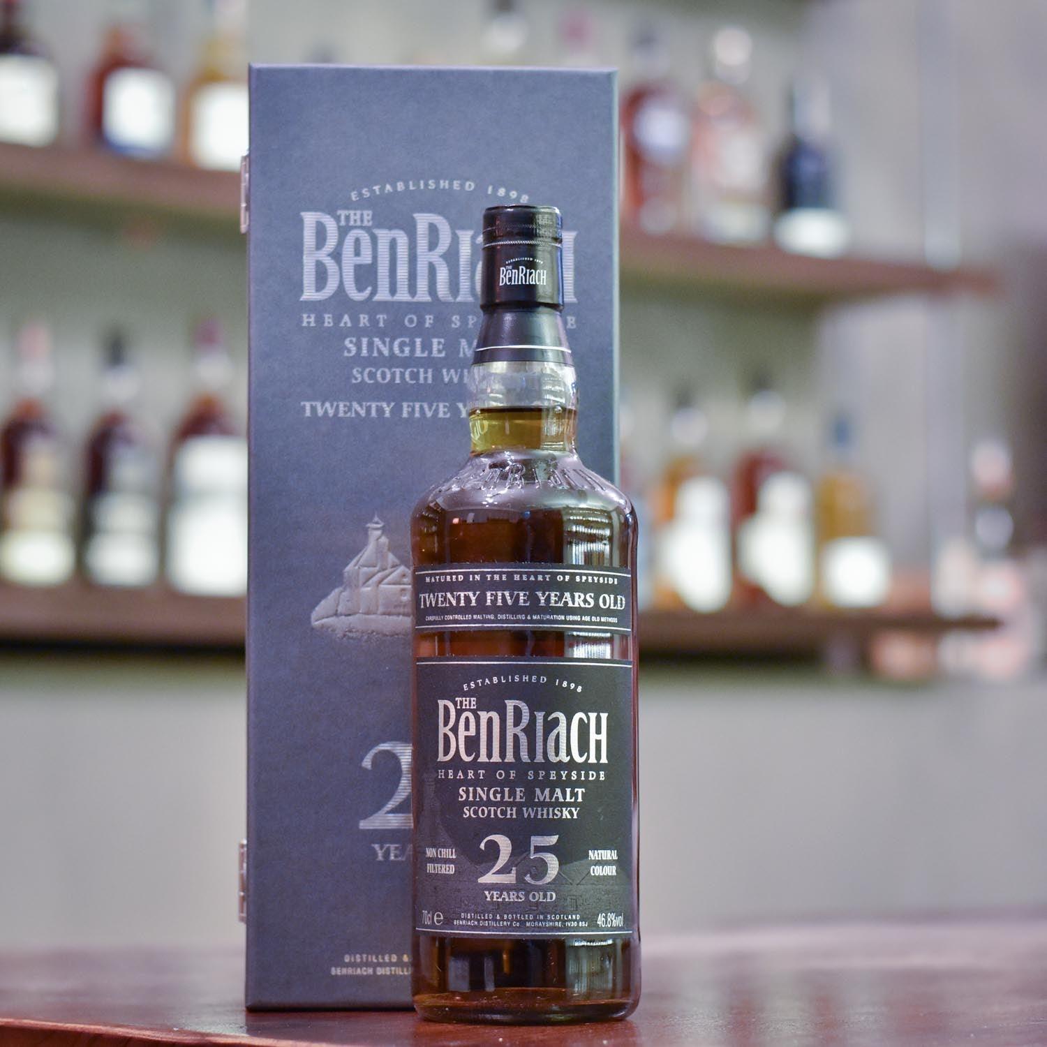 Benriach 25 Year Old - The Rare Malt