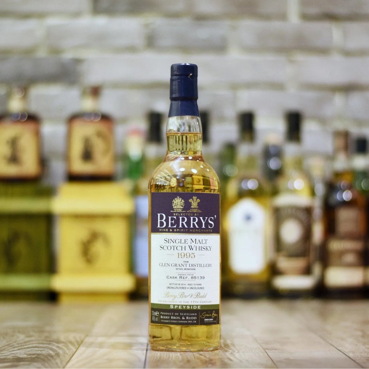 Berry Bro's & Rudd - Glen Grant 19 Year Old Cask Ref. 85139 - The Rare Malt